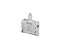 Yedek LED'li 12-30V AC/DC Beyaz Sinyal Blok Kumanda Kutusu için (C Serisi)